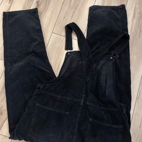 We The Free Women's Black Corduroy Overalls - Picture 3 of 4